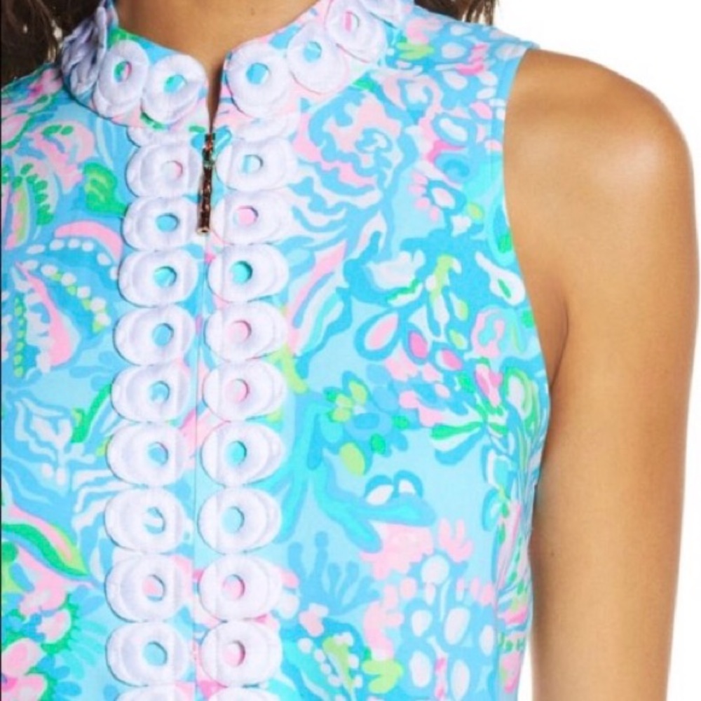Lilly Pulitzer Jane shift *Aqua la vista